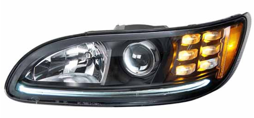 Peterbilt 386 387 LH LED Projector Headlamp 564.75098DB