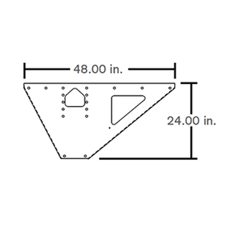 Hyundai Landing Gear Bracket RH 568.WP087