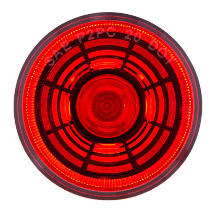 Red 2.5" LED Multi-Halo Marker Light 571.LD102R4
