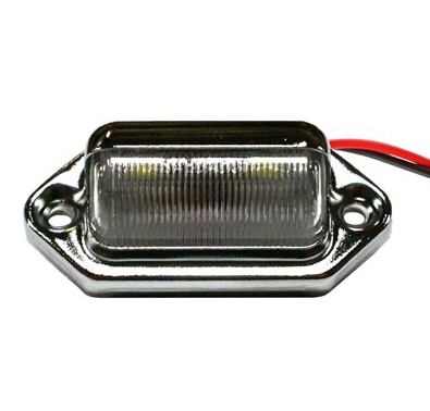 White LED License Plate Lamp 571.LD16W2