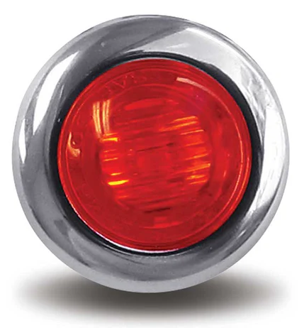Red LED 3/4" Marker Lamp 571.LD33R3-BZ