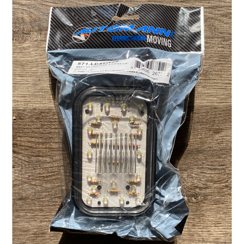 Clear LED 4 X 6 Backup Lamp 571.LD45W28