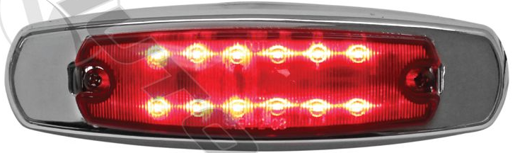 Red LED Marker Light 571.LD267R12