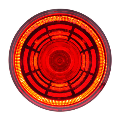 Red 2" LED Multi-Halo Marker Light 571.LD302R4