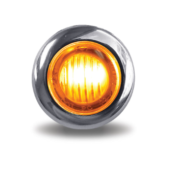 Amber LED 3/4" Marker Lamp 571.LD33A3-BZ