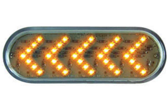 Amber LED Turn Signal Clear Lens 571.LD602CA35