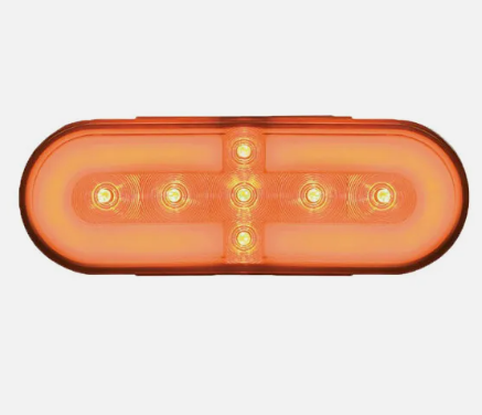 Amber LED Oval Zeon Halo Light 571.LD61A31