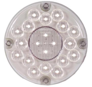 White LED Back-Up Light 7" 571.LD91W20