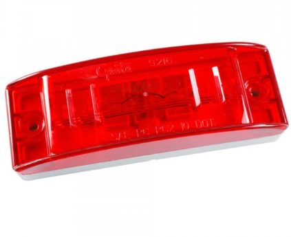 2" X 6" Marker Lamp Red 571.LG29R1