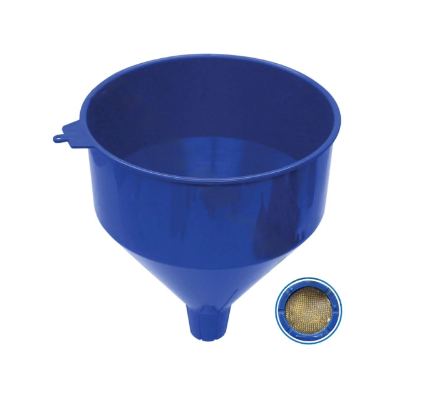 6 Quart Plastic Funnel With Screen 579.1203