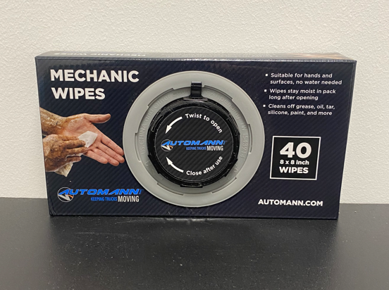 Mechanic Hand Wipes 40 Count Pack 579.MW1040P