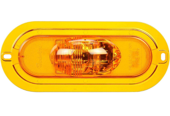 Amber LED Oval Midship Turn Signal 60420Y