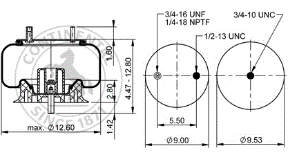 9534 Air Bag AB1DK23F-P717