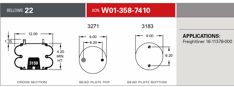 7410 Air Bag 566.ER7410