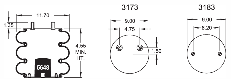 7998 Air Bag ABSP3B22R-7998