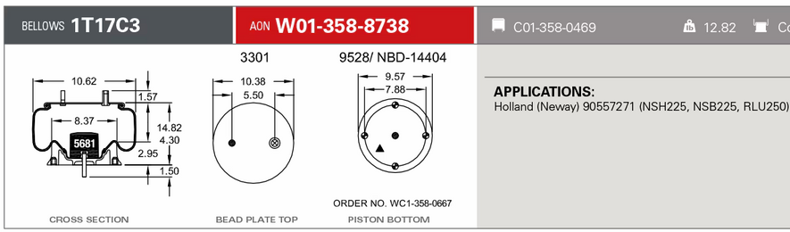 8738 Air Bag 566.ER8738