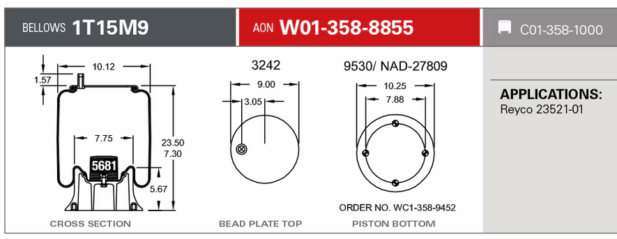 8855 Air Bag 566.ER8855