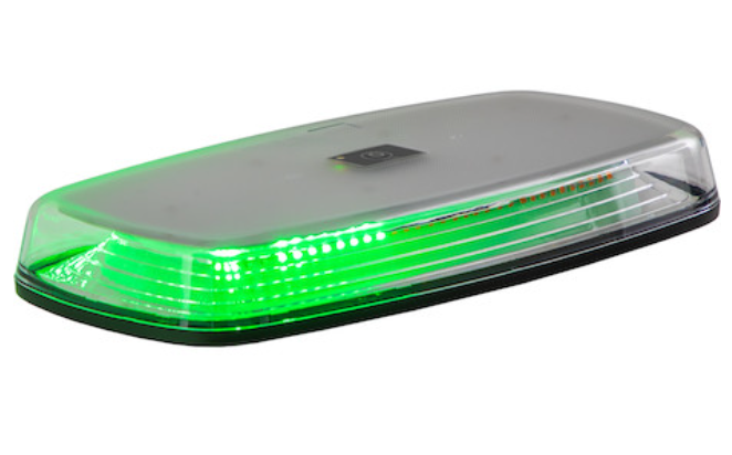 Amber/Green LED Mini Light Bar Wireless Remote 12" 8891039