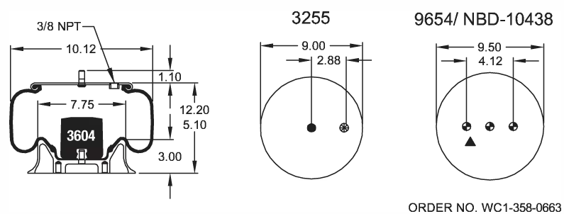 9077 Air Bag AB1DK23F-9077