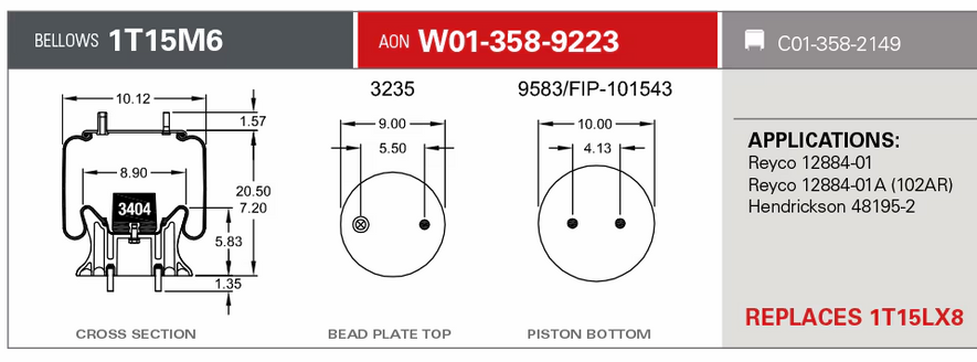 9223 Air Bag 566.ER9223