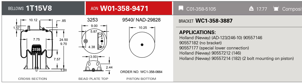 9471 Air Bag 566.ER9471