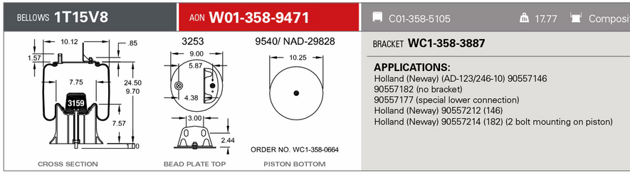 9471 Air Bag 566.ER9471