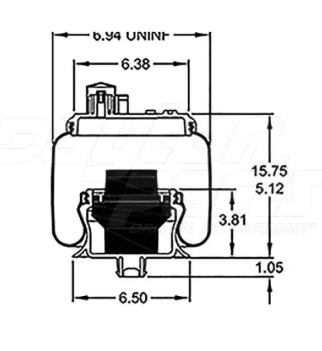 9912 Air Bag Sleeve Type 569.ER9912