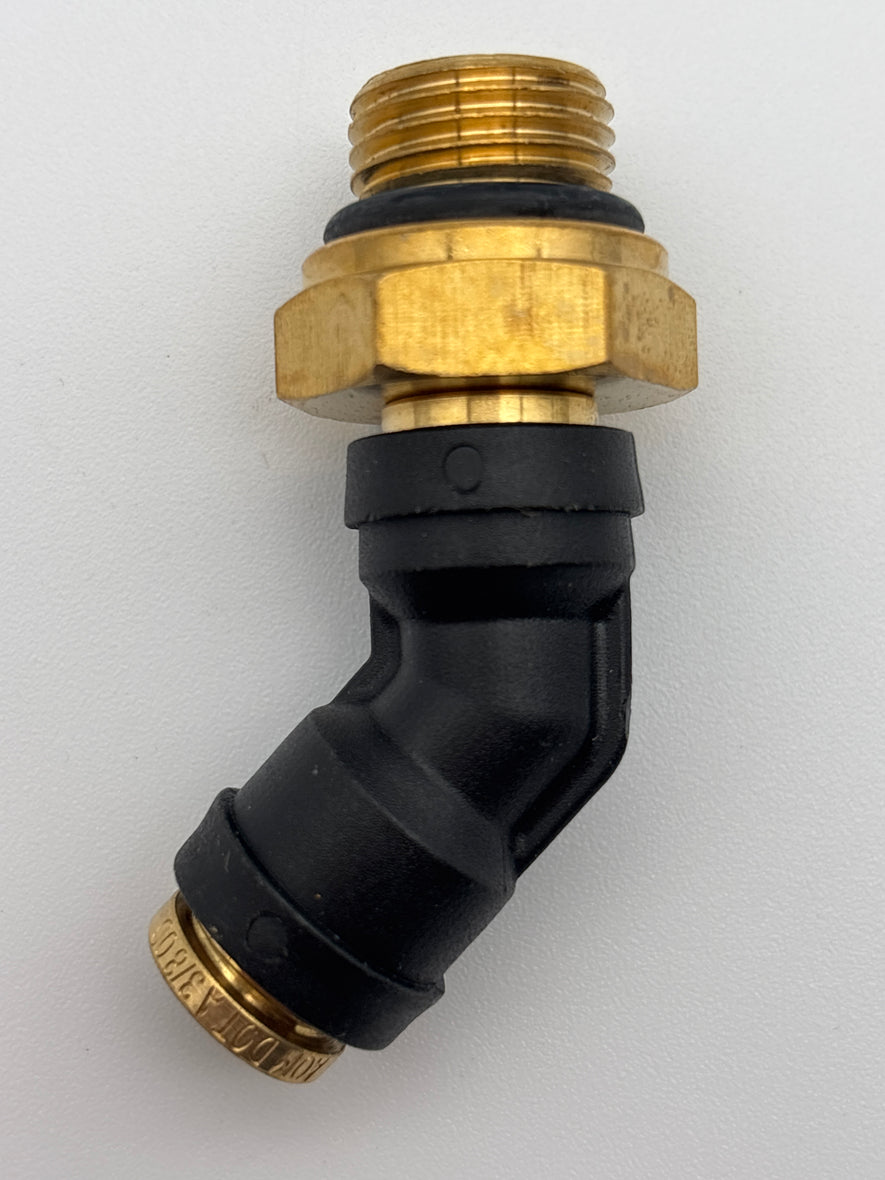 45 Degree Elbow 3/8 Tube To M16 X 1.5 177.12C746M16