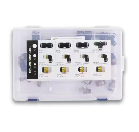 24 Piece DOT PLC Fitting Kit COMPOSITEQRK100