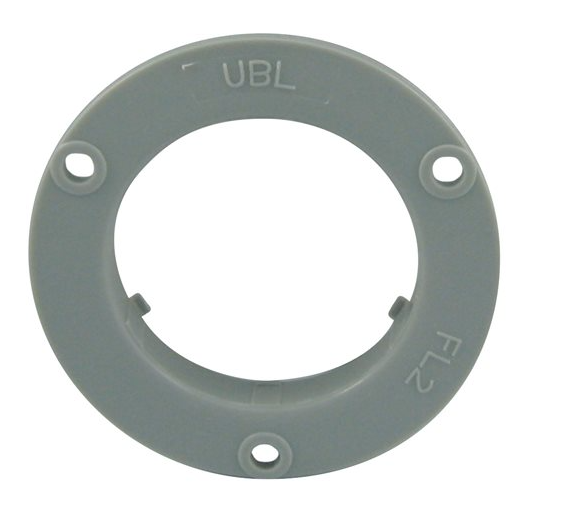 Gray ABS Flange For 2" Lamps FL2002