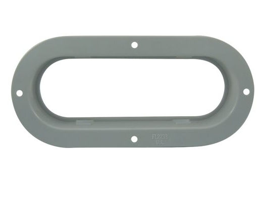 Gray ABS Flange For Oval Lamps FL2238-2