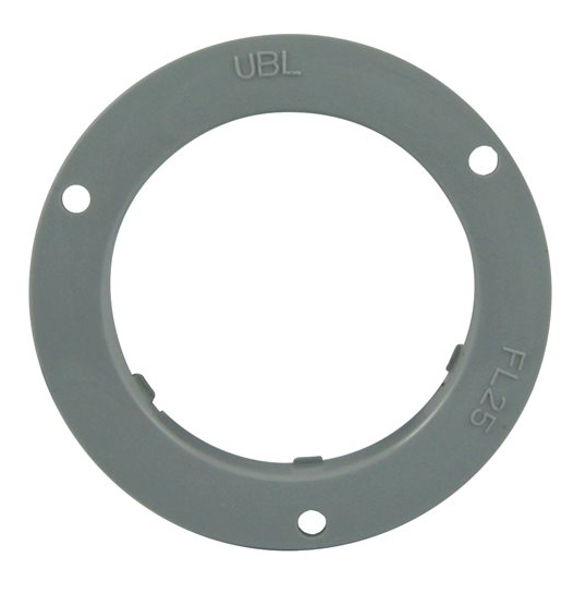 Gray ABS Flange For 2.5" Lamps FL2502