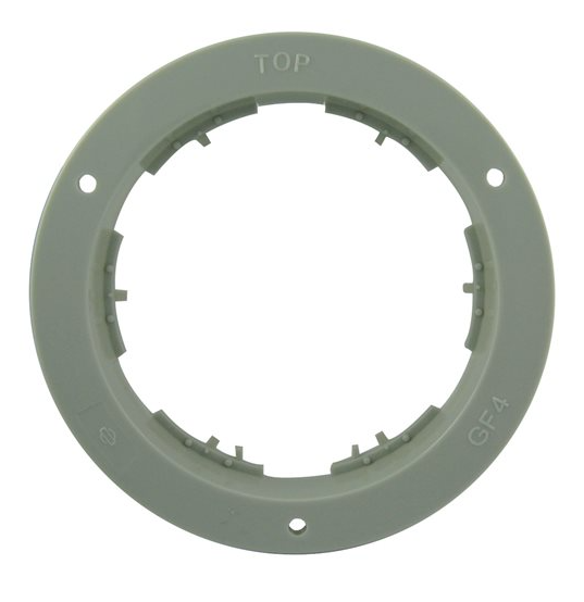 Gray ABS Flange For 4" Lamps FL4002