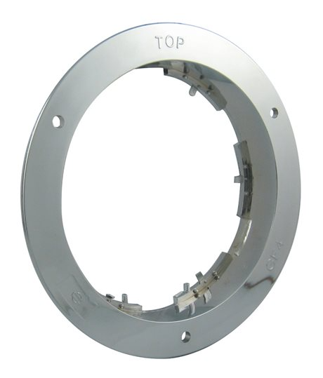 Chrome ABS Flange For 4" Lamp FL4005