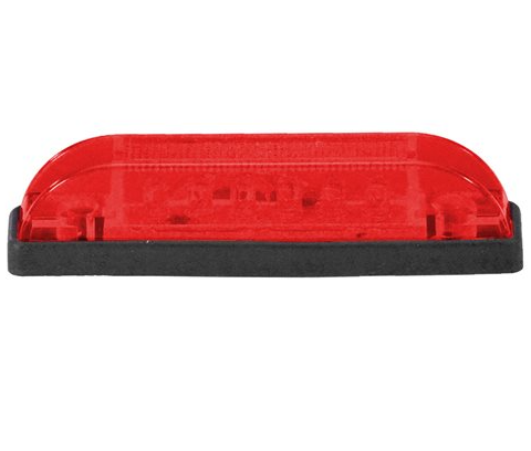 Red LED Sealed Slim Line Lamp LED0750-6R