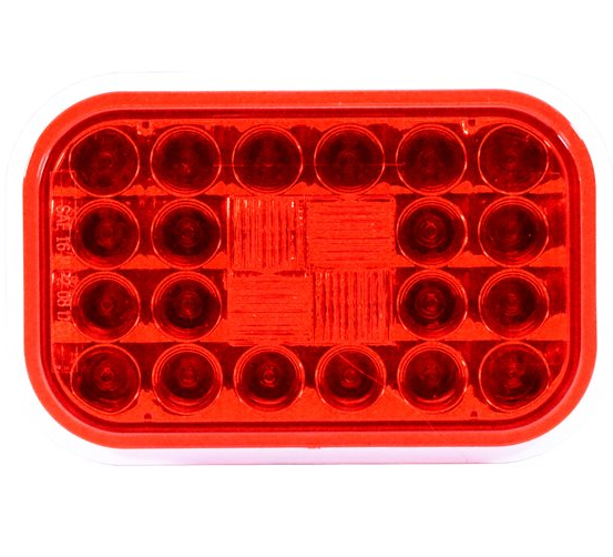 Red LED 4" X 6" STT Lamp LED4060-24R