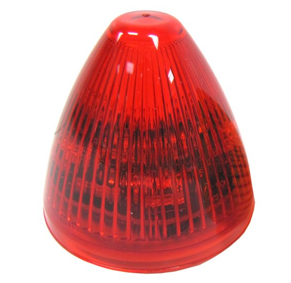 Red 2" LED Beehive Lamp LED7200R