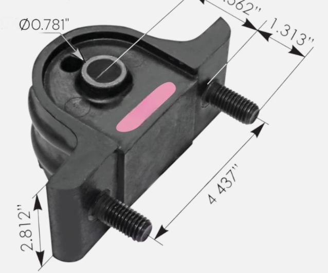 Sterling Cabin Mount M17456PK