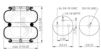 6703 Air Bag ABSP2B12RB-6703