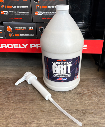 Growl Grizzly Grit Hand Cleaner With Pump Gallon GR-800144