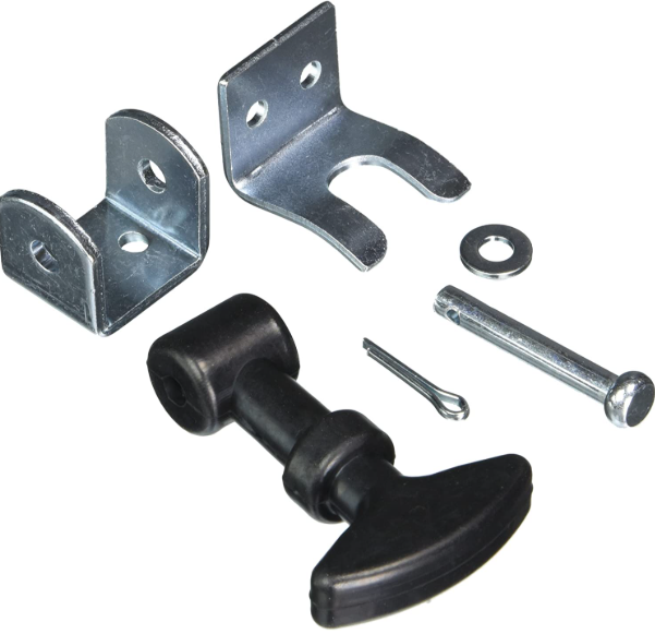 Universal 2-1/2" Rubber Hood Latch Kit HLK2806K