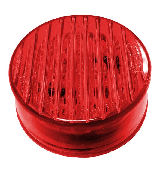 Red LED 2.5" Marker Lamp 12 Diode LED2500-12R