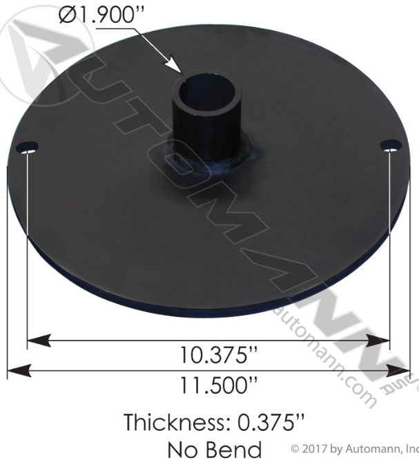 Chalmers Spring Bottom Plate M18009