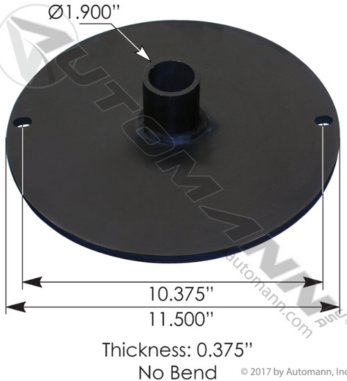 Chalmers Spring Bottom Plate M18009