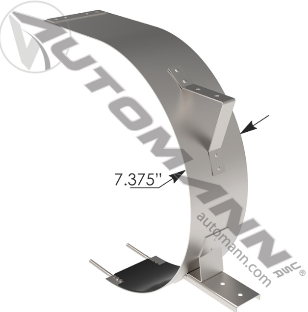 Kenworth Fuel Tank Strap With Step M203594