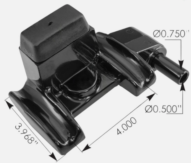 Peterbilt U-Bolt Top Plate LH MPB75531L