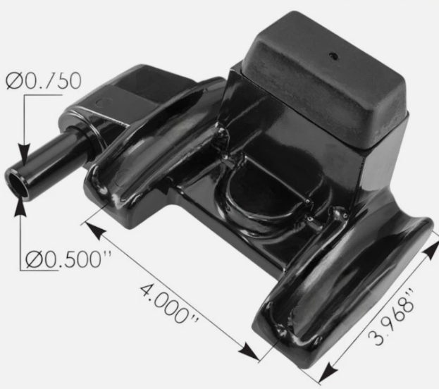 Peterbilt U-Bolt Top Plate RH MPB75531R