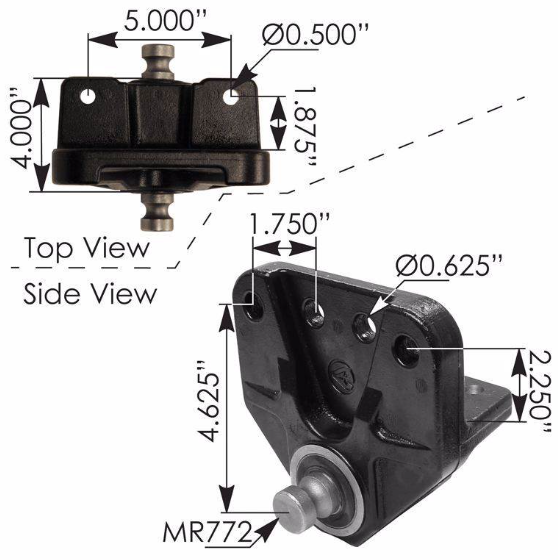 Western Star Shackle Hanger MW16928A