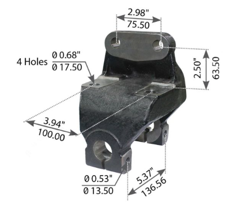 Freightliner Hanger Front Of Front MFL465691