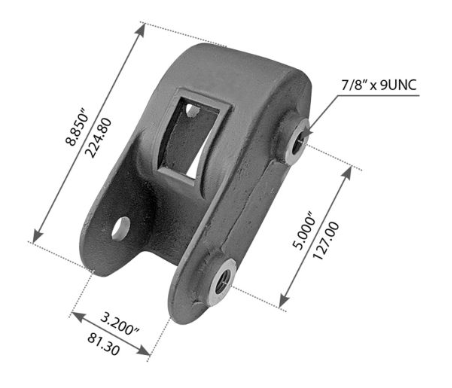 Hendrickson Shackle E4 HE14B